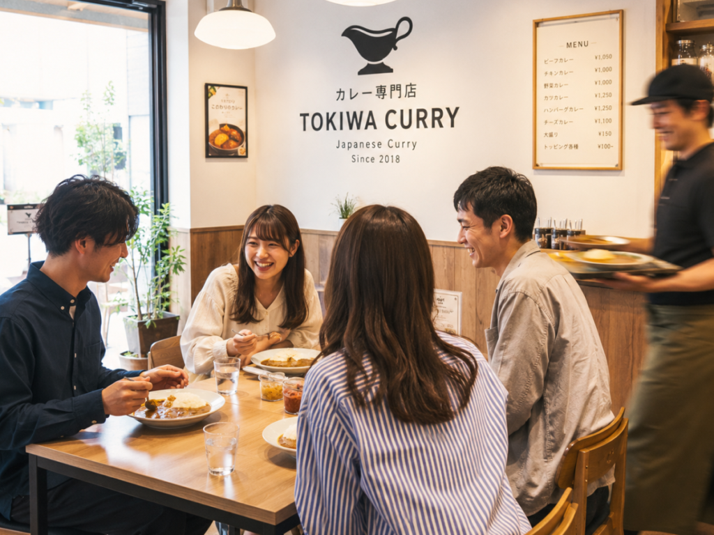 専門店（カレー屋さん）