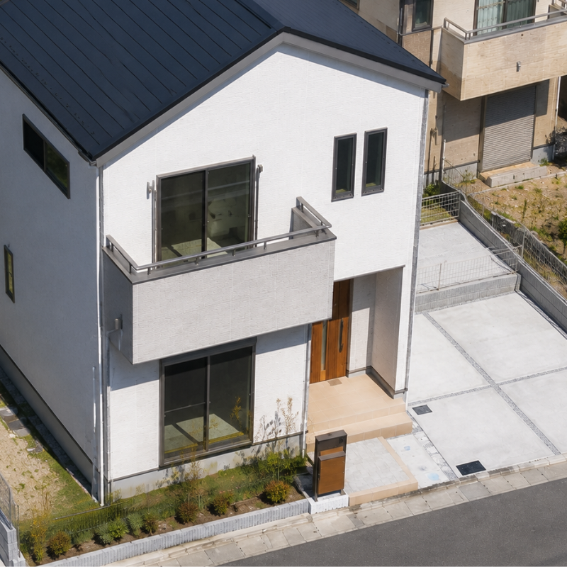 物件を魅力的にアピール(ドローンによる撮影)